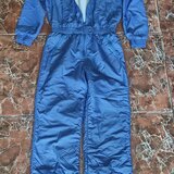 Vand costum de schi bleu sidefat